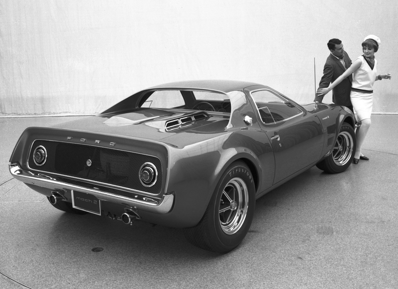 Illustration for article titled The Ford Mustang Mach 2 Was The Mid-Engined Pony Car No One Asked For